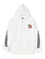 Bluzy damskie - adidas Damska bluza z kapturem MMK w kolorze białym, 3 sztuki - miniaturka - grafika 1