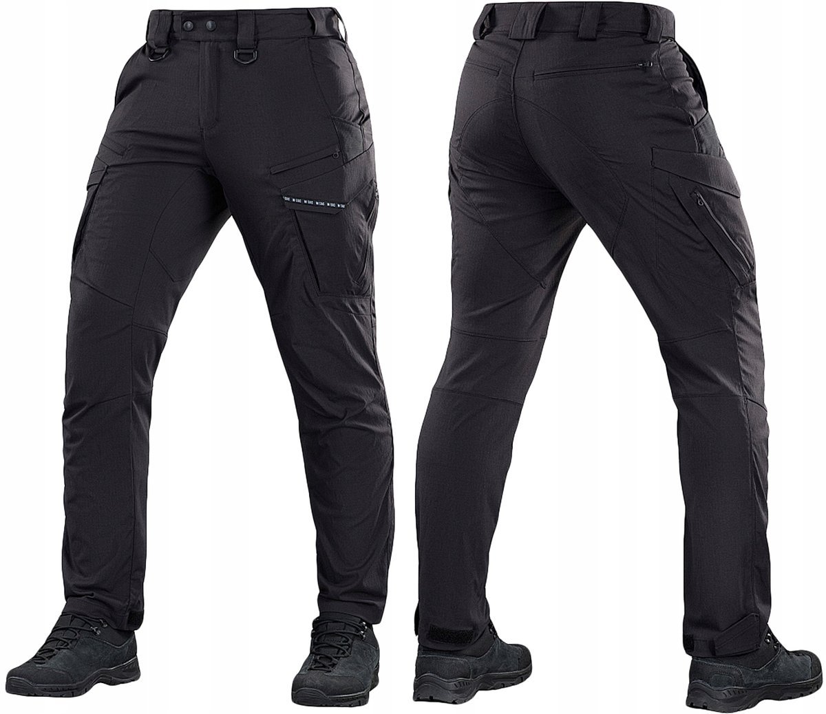 M-Tac Spodnie Bojówki Taktyczne Letnie Aggressor Summer Flex Black 32/34