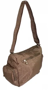 Stylowa Pozioma Torba Średnia Na Ramię Bag Street NR 2228 BRĄZOWY - Torebki damskie - miniaturka - grafika 6