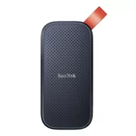 Dyski SSD - SanDisk Dysk zewnętrzny SSD Portable 480 GB Czarny SDSSDE30-480G-G25 SDSSDE30-480G-G25 - miniaturka - grafika 1