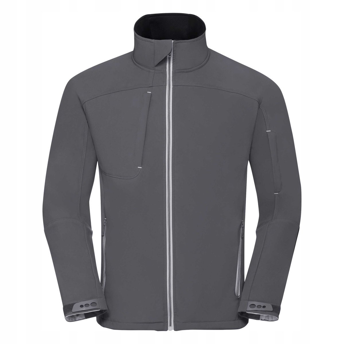 Kurtka męska Bionic Softshell bez kaptura Szary r. M