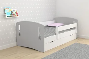 Kocot Kids Łóżko CLASSIC 2 MIX dziecięce z barierką Kocot Kids - Łóżka dla dzieci i młodzieży - miniaturka - grafika 1