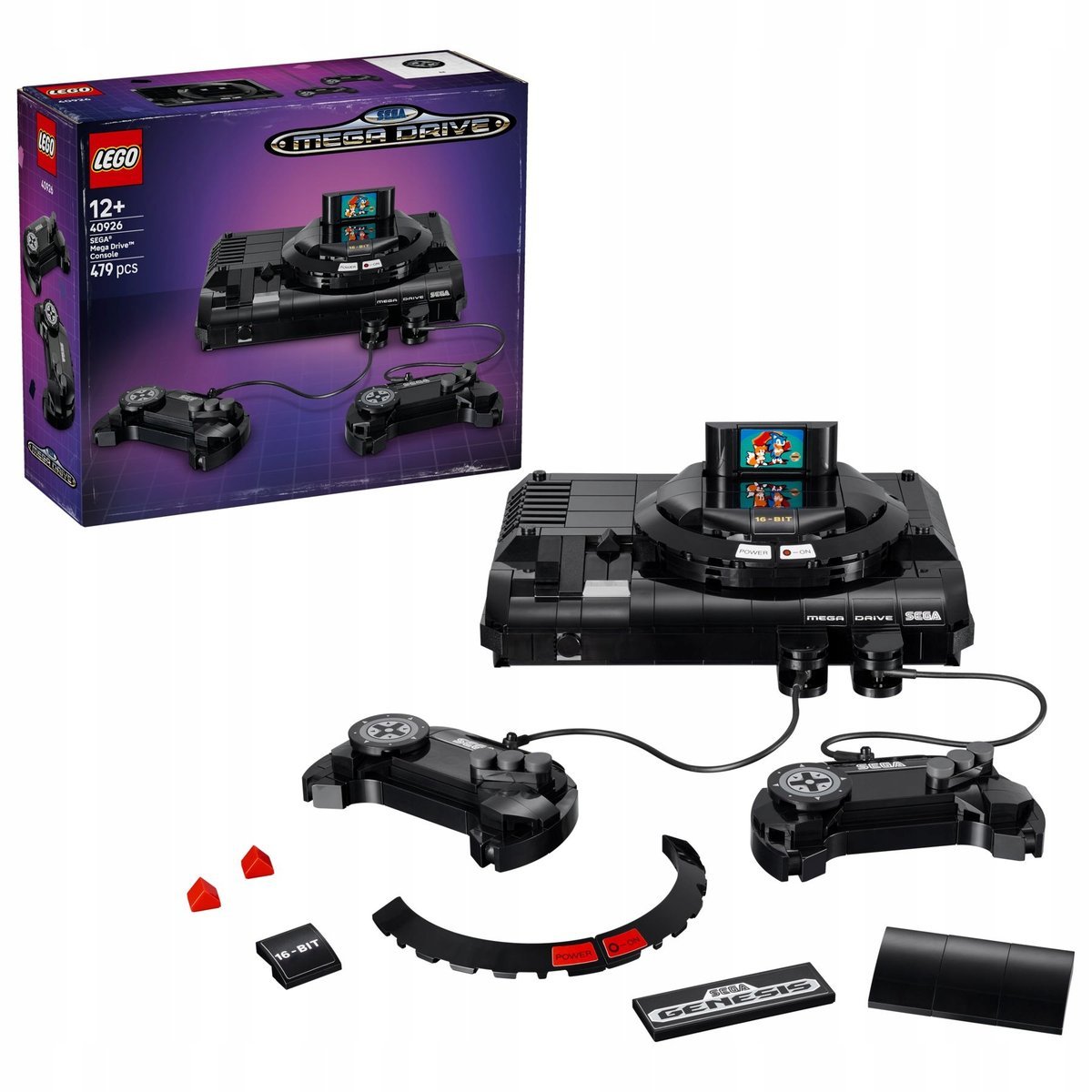 Klocki LEGO Sonic the Hedgehog 40926 - Konsola SEGA Mega Drive