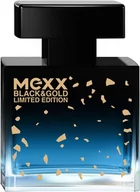 Wody i perfumy męskie - Mexx, Black & Gold Limited Edition For Him, Woda Toaletowa, 30ml - miniaturka - grafika 1