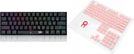Klawiatury - Redragon K630 DragonBorn Outemu Red RED-K630RGB + A130 PBT Doubleshot Pink Keycaps A130 Pink - miniaturka - grafika 1