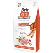 Sucha karma dla kotów - Brit Care Cat Grain Free Indoor Anti stress 7 kg - miniaturka - grafika 1