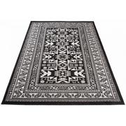 Dywany - Czarny prostokątny dywan w stylu retro - Lano 5X - miniaturka - grafika 1