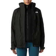 Kurtki damskie - The North Face Damska kurtka Evolve II Triclimate, Tnf Black, S - miniaturka - grafika 1