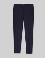 Spodnie męskie - spodnie albino granatowy slim fit - miniaturka - grafika 1
