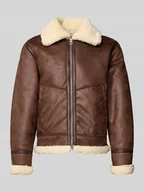 Kurtki męskie - Kurtka o kroju regular fit z imitacji skóry model ‘Liverpool’ - miniaturka - grafika 1