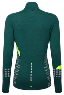 RONHILL Bluza biegowa damska AFTERHOURS 1/2 ZIP deep lagoon - Bluzy sportowe damskie - miniaturka - grafika 2