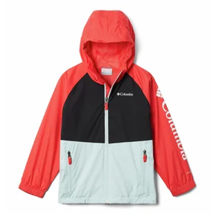 Kurtka dziecięca Columbia Dalby Springs Jacket Rozmiar dziecięcy: S / Kolor: biały/czerwony - Kurtki i płaszcze dla chłopców - miniaturka - grafika 1