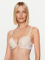 Biustonosze - Guess Biustonosz z fiszbiną Belle O3RC18 KBBT0 Écru - miniaturka - grafika 1