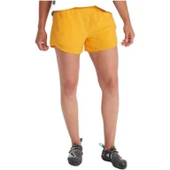 Spodenki damskie - Spodenki damskie Marmot Elda Short 4in trekkingowe sportowe żółte-M - miniaturka - grafika 1