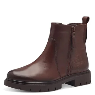 Tamaris Damskie buty Comfort Boot Flat 8-85304-43 modne buty, chestnut, 37 EU Weit - Moda i Uroda OUTLET - miniaturka - grafika 1