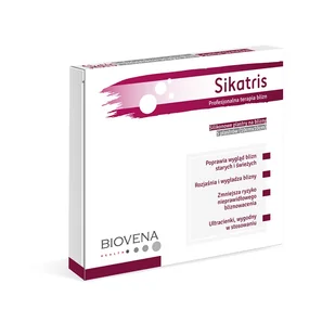 Biovena Health Plast.sikatris silik.n/blizny 10x10cm x 5 - Problemy skórne - miniaturka - grafika 1
