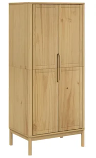 Drewniana dwudrzwiowa szafa na nóżkach A3-R25 - Szafy Drewniana dwudrzwiowa szafa na nóżkach A3-R25 - Szafy - miniaturka - grafika 1