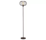 Lampy stojące - Klausen KL107012 - Lampa podłogowa WIRE 1xE27/15W/230V brązowy - miniaturka - grafika 1