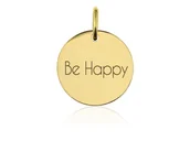 Wisiorki - Wisiorek ze złota pr. 585 - Kółeczko - miniaturka - grafika 1