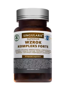 SINGULARIS Singularis Wzrok kompleks forte x 30 kaps - Wzrok i słuch - miniaturka - grafika 1