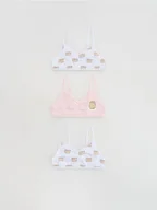 Koszulki i topy damskie - Reserved - Top Pusheen 3 pack - wielobarwny - miniaturka - grafika 1