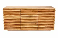 Kredensy - Interior Invicta Kredens relief 160 cm akacja 39736 - miniaturka - grafika 1