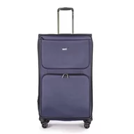 Walizki - Stratic Bendigo Light Plus 4-rolkowa walizka na kółkach, 84 cm, kieszeń na laptopa, grantowy, Einheitsgröße, L Długi - miniaturka - grafika 1