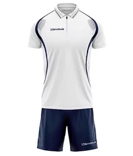 Givova, kit easy wielokolorowa weib/blau X-S - Zestawy męskiej odzieży sportowej - miniaturka - grafika 1
