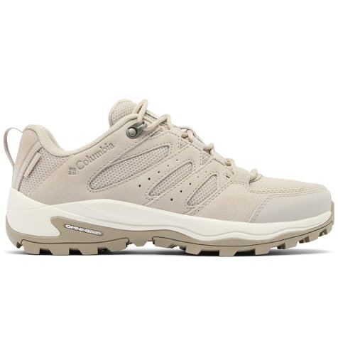Columbia Redmond 4 Low WP Damskie buty trekkingowe i turystyczne, niski stan, miękki taupe/jasny piasek, rozmiar 44