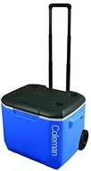 Kuchnia turystyczne i akcesoria - Coleman 60QT Tricolor Wheeled cooler blue - miniaturka - grafika 1
