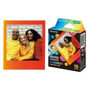 Filmy fotograficzne - Fuji Wkład Instax Square Rainbow 10 szt - miniaturka - grafika 1