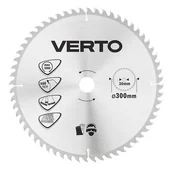 Akcesoria do elektronarzędzi - VERTO Tarcza do pilarki, widiowa, 300 x 30 mm, 60 zębów - miniaturka - grafika 1