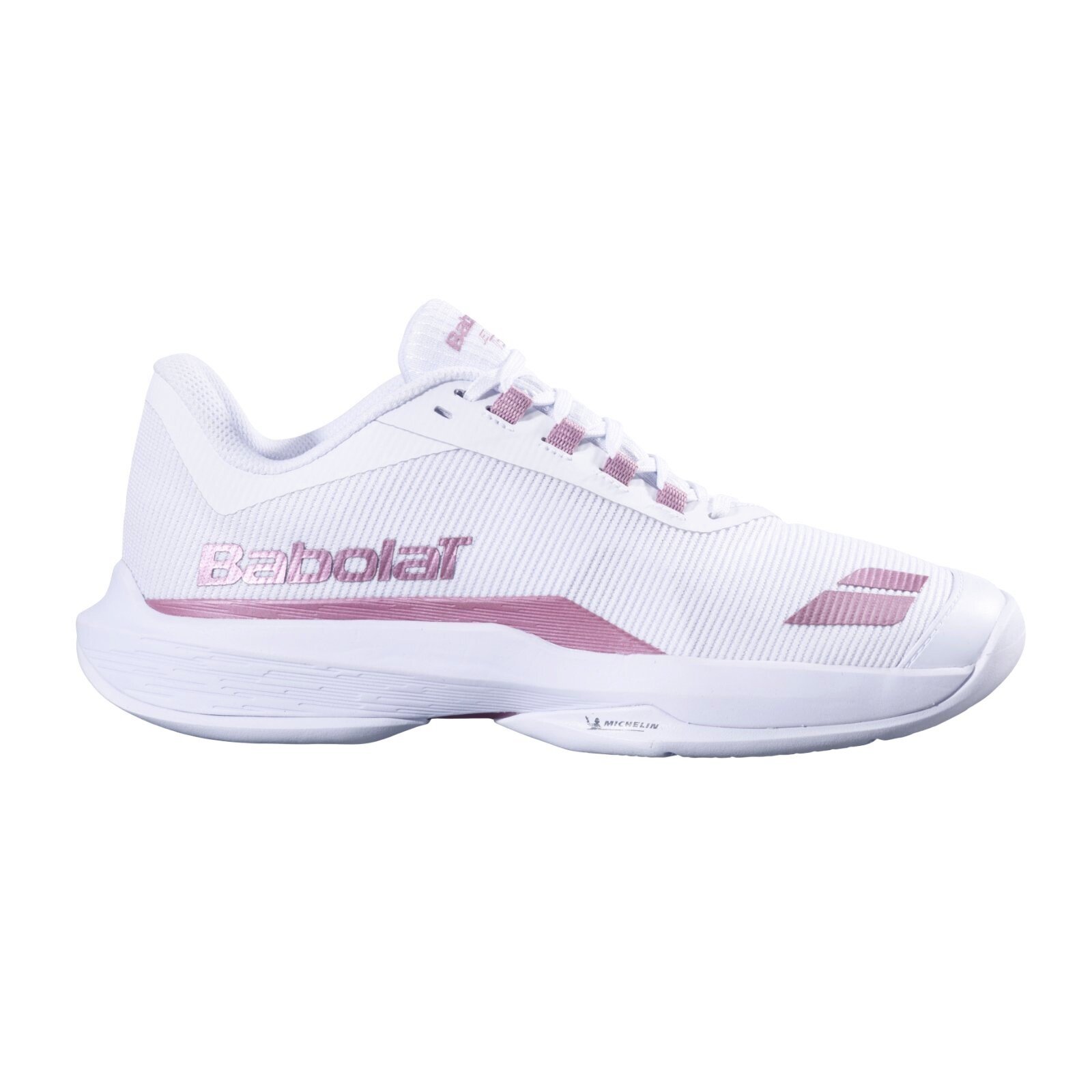 Damskie buty tenisowe Babolat Jet Tere 2 AC Women White/Gold Pink