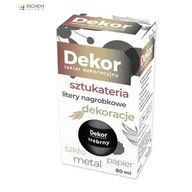 Emalie - Lakier dekoracyjny Dekor 80 ml srebrny - miniaturka - grafika 1