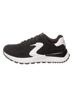 Trampki męskie - Skechers Skórzane sneakersy "Fury - Fury Lace Low" w kolorze czarno-białym - miniaturka - grafika 1