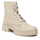 Botki damskie - Trapery Lasocki ARC-GLAFIRA-04 Beżowy - miniaturka - grafika 1