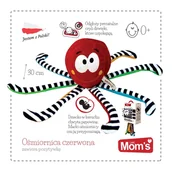 Maskotki i pluszaki - Hencz 965 - Ośmiorniczka czerwona z pozytywką (000826) - miniaturka - grafika 1