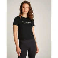 Koszulki męskie - CALVIN KLEIN JEANS T-shirt | Slim Fit - miniaturka - grafika 1