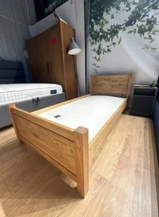 Łóżko LK 701 90x200 bez pojemnika z ekspozycji Salonu Janki - Dom i wnętrze OUTLET - miniaturka - grafika 1