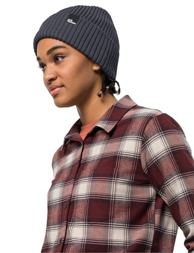 Jack Wolfskin Damska czapka typu beanie w kształcie łabędzia