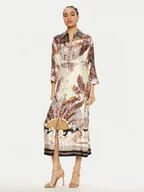 Sukienki - Luisa Spagnoli Sukienka koszulowa Pegno 541752 Kolorowy Regular Fit - miniaturka - grafika 1