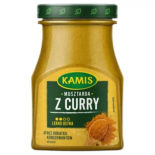 Kamis Musztarda z curry 185 g - Musztardy - miniaturka - grafika 1