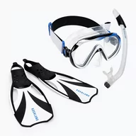 Maski do nurkowania - Zestaw do snorkelingu Aqualung Compass Set black/white - miniaturka - grafika 1