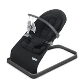 Leżaczki i huśtawki - Neno Chiaro leżaczek dla dzieci Black - miniaturka - grafika 1