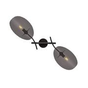Lampy ścienne - Emibig Gladio kinkiet 2-punktowy czarny 1170/K2 - miniaturka - grafika 1