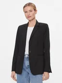Marynarki i żakiety damskie - Tommy Hilfiger Marynarka WW0WW39977 Czarny Regular Fit - miniaturka - grafika 1