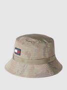 Czapki męskie - Czapka typu bucket hat ze wzorem na całej powierzchni - miniaturka - grafika 1