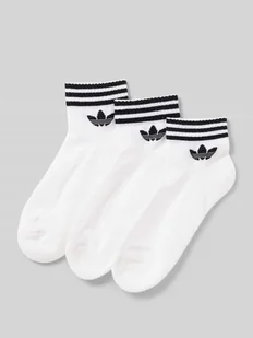 Skarpety z nadrukiem z logo w zestawie 3 szt. - Skarpetki damskie - miniaturka - grafika 1