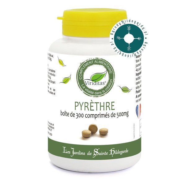 Przyprawy i zioła - Bertram tabletki 500mg/300 sztuk / Les Jardins de Sainte-Hildegarde