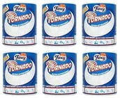 Ręczniki - Ręcznik papierowy Foxy Tornado 3-warstwowy (1 rolka) x 6 sztuk - miniaturka - grafika 1